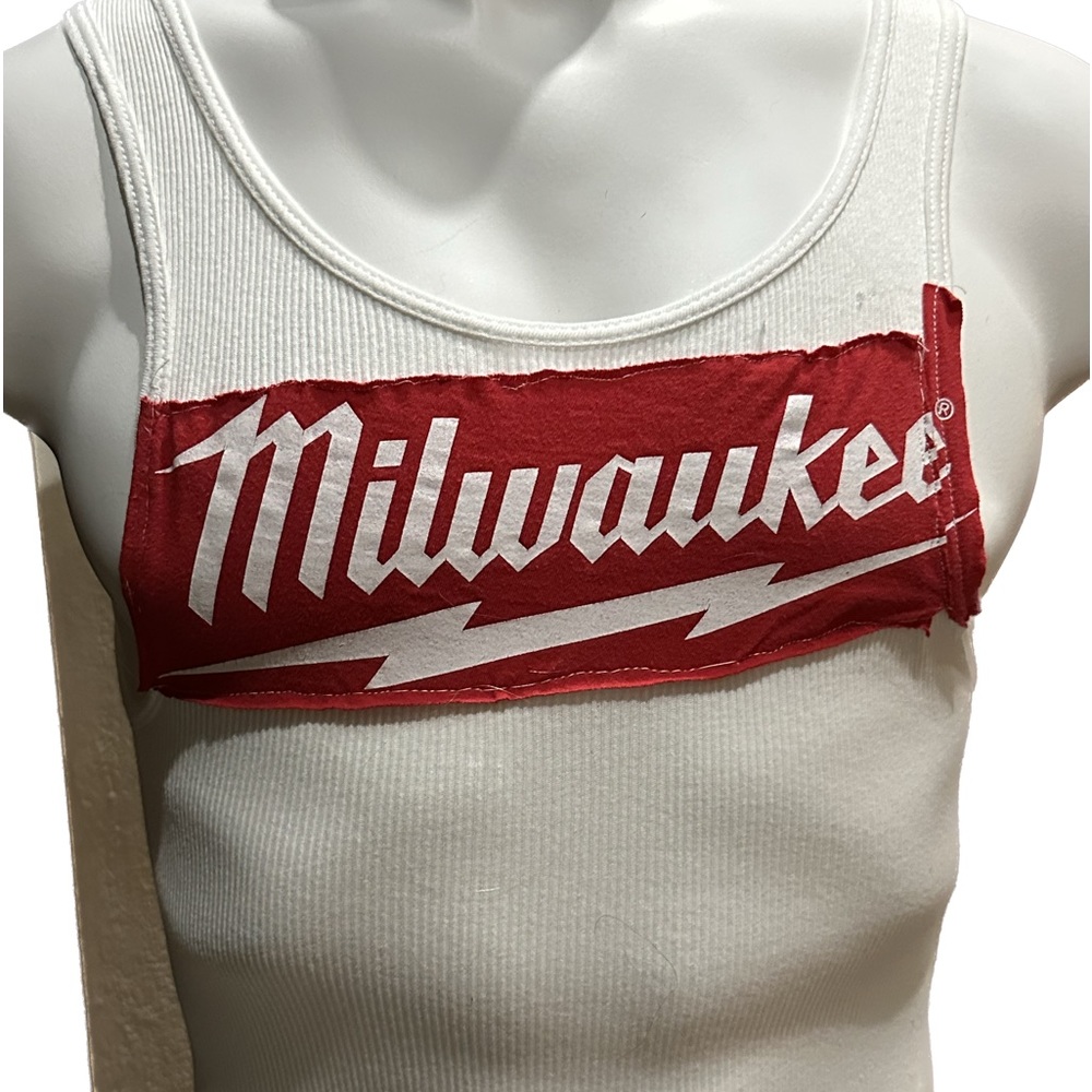 Milwaukee Tools ⚒️ Tank Top Homemade L distressed